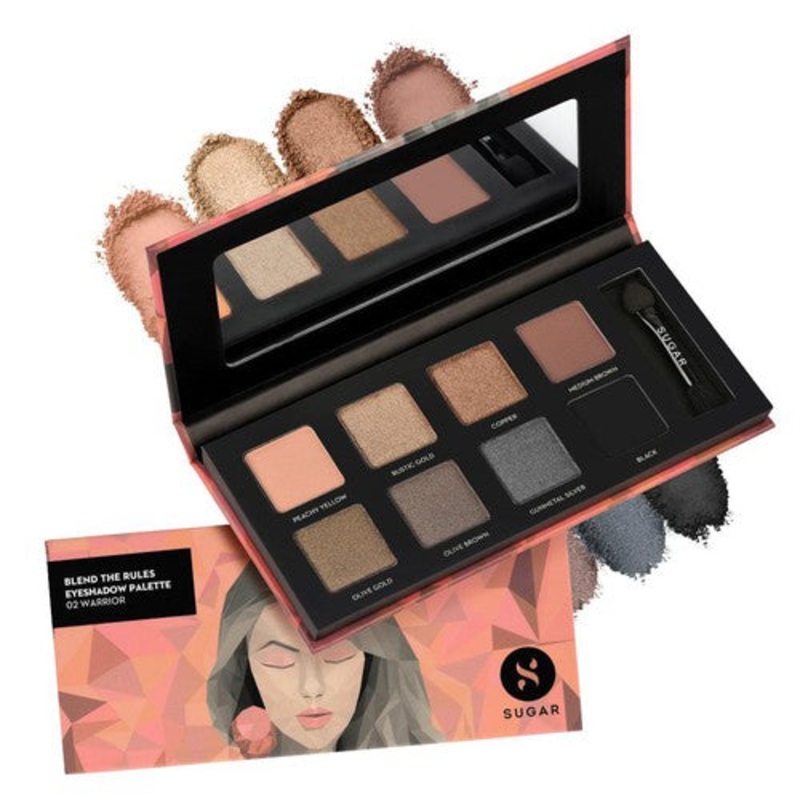 Blend The Rules Eyeshadow Palette – 02 Warrior (Smokey Hues)