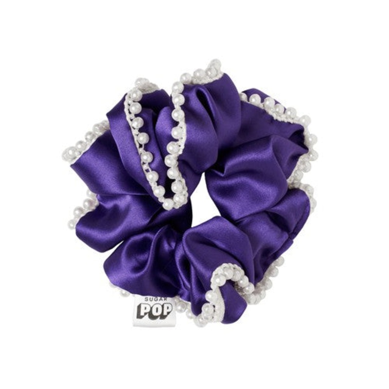 SUGAR POP Pearl Scrunchie – Option 2 Orange