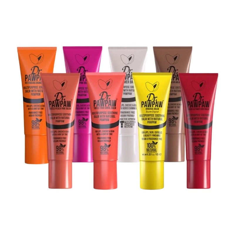 Dr.Pawpaw Tinted Mini Color Balm 10ml Collection 8 colors Ultimate Red
