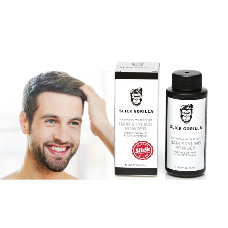 Slick Gorilla Hair Styling Powder (20g)  Instant Volume & Texture