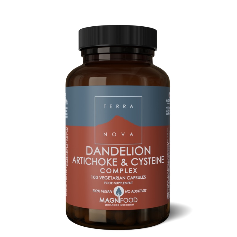 Dandelion, Artichoke & Cysteine Complex 100 capsules