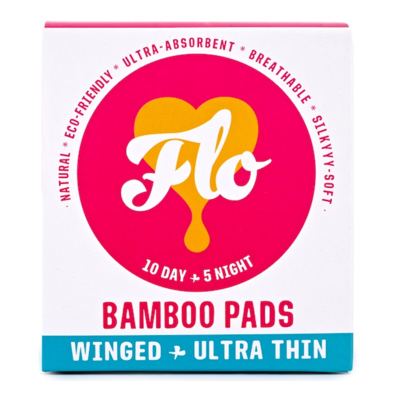 Organic Bamboo Pad Pack – Combo Of Day & Night 15 pads