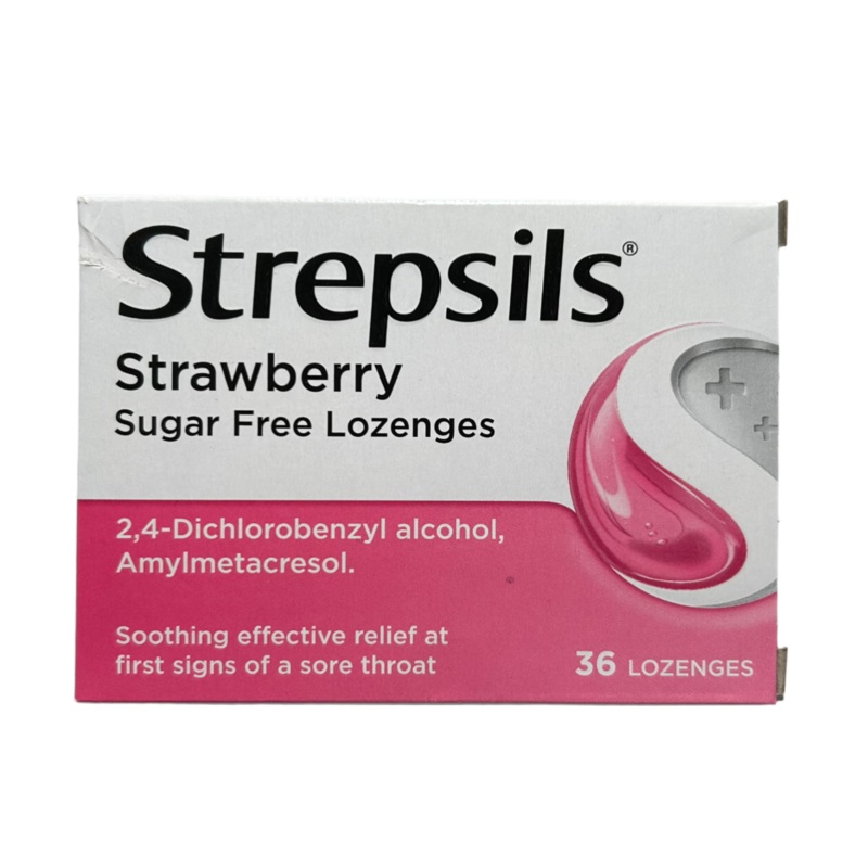 Strawberry Sugar Free 36 lozenges