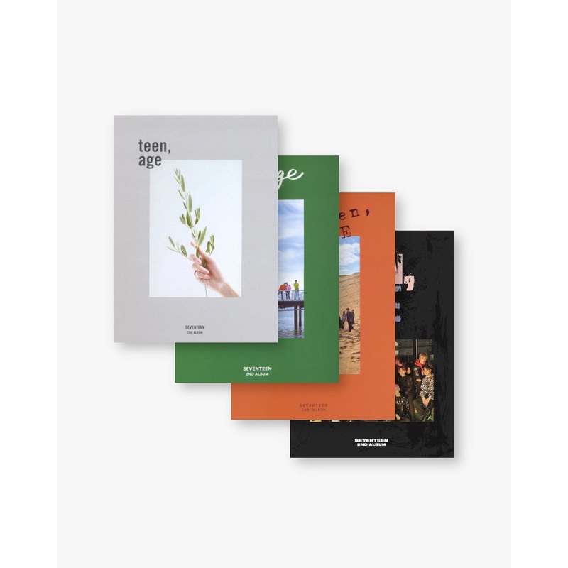 SEVENTEEN – TEEN, AGE (4 Versions) WHITE VER.