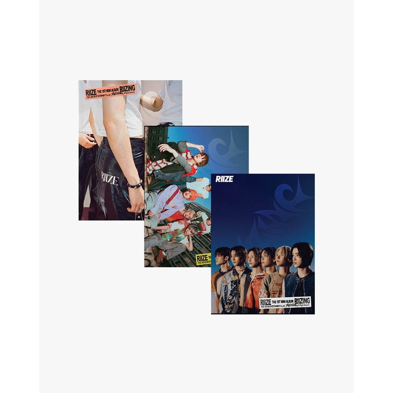 RIIZE – 1ST MINI ALBUM [RIIZING] (Photobook Ver.) (3 Versions) BOOM BOOM BASS Ver.