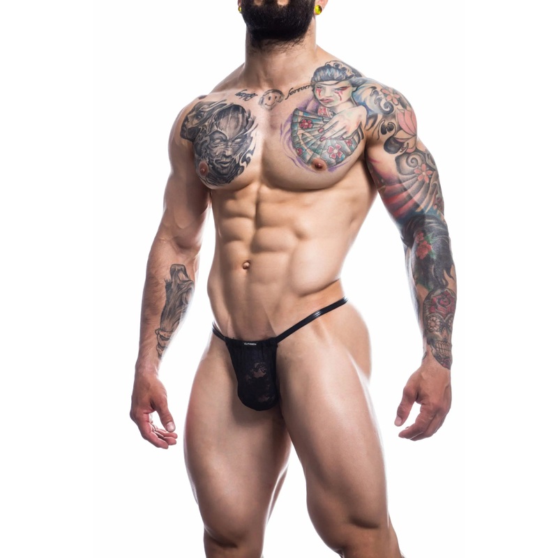 C4M L4CE G-String Black Small/Medium