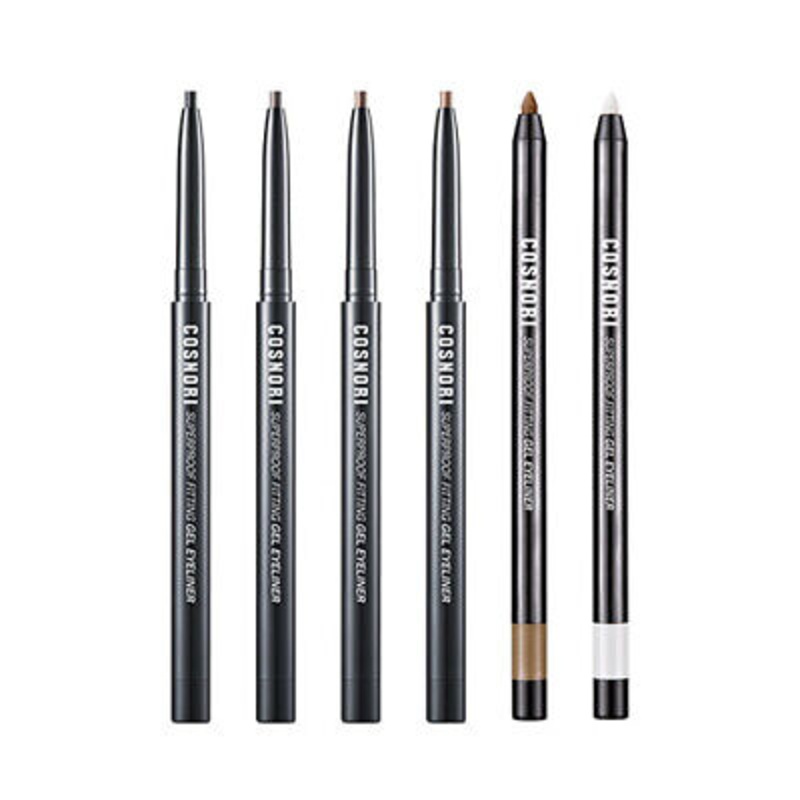 COSNORI Super Proof Fitting Gel Eyeliner 0.4g #01 Vivid Black