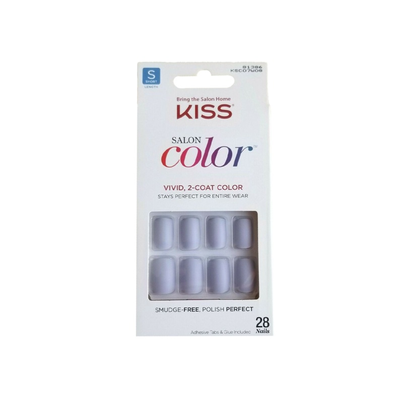 Kiss Salon Color 28 Short Nails 81386