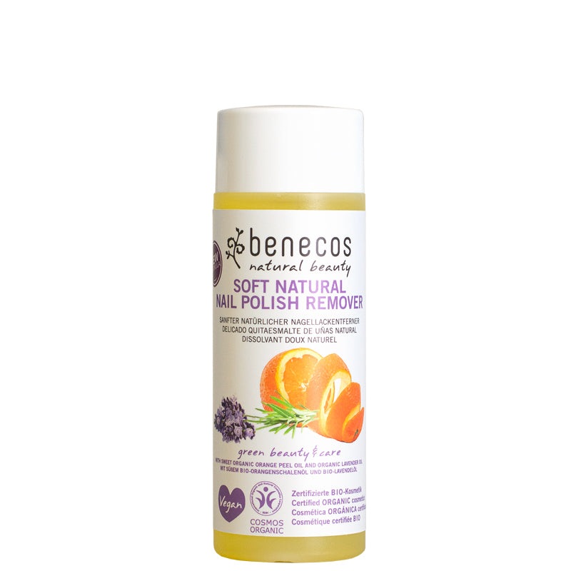 Benecos Soft Natural Nail Polish Remover 125ml UK DELIVERY ONLY