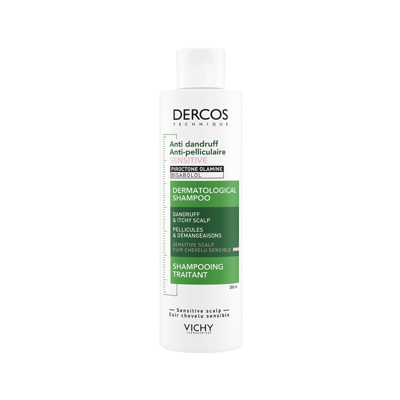 Dercos Anti Dandruff Shampoo For Sensitive Scalp 200ml