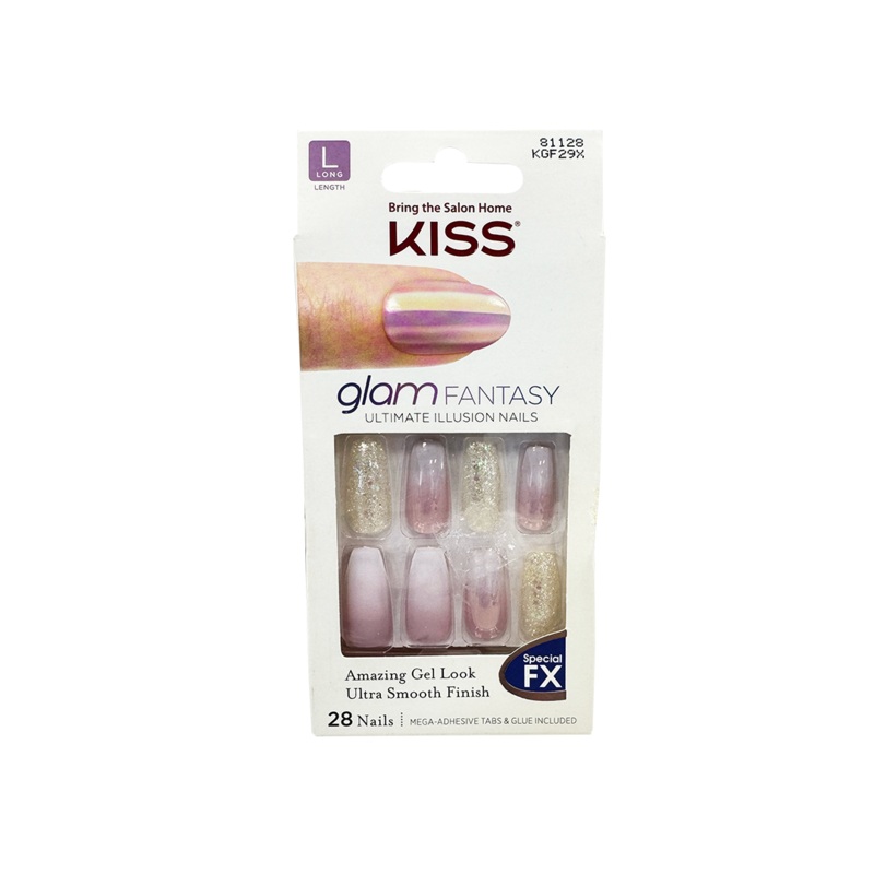 Kiss Glam Fantasy 30 Long Nails 81128