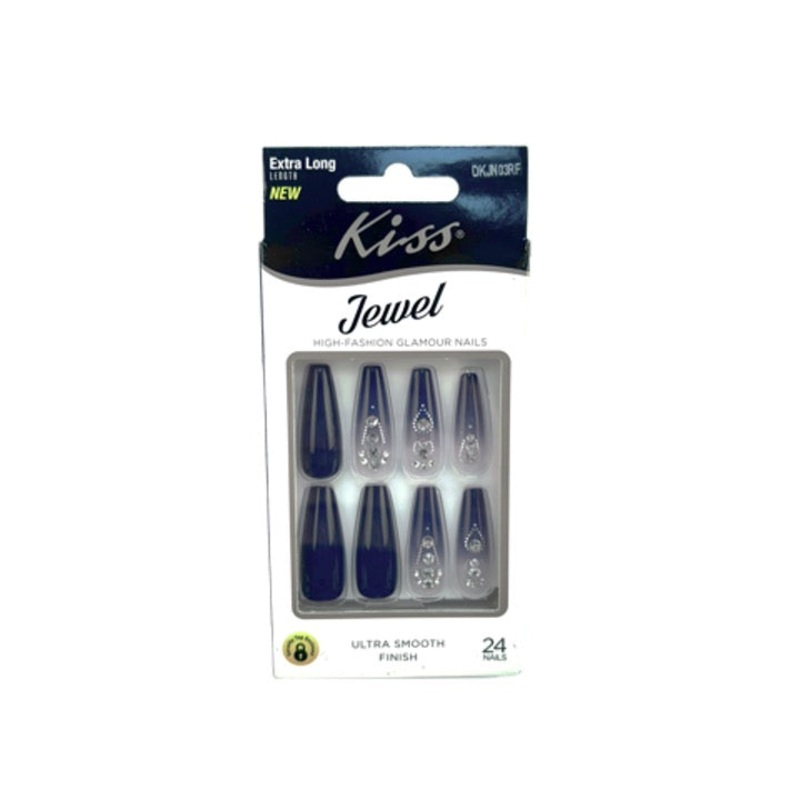 Kiss Jewel Fantasy 24 Extra Long Nails
