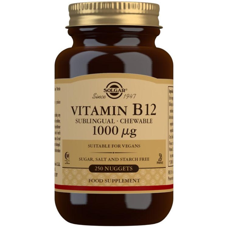 Vitamin B12 1000g Sublingual 250 units