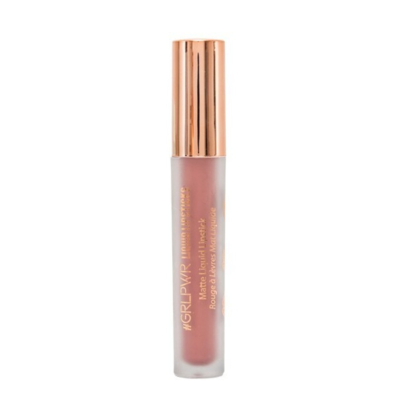 The Beauty Crop GRLPWR Metallic Liquid Lipstick Bellini