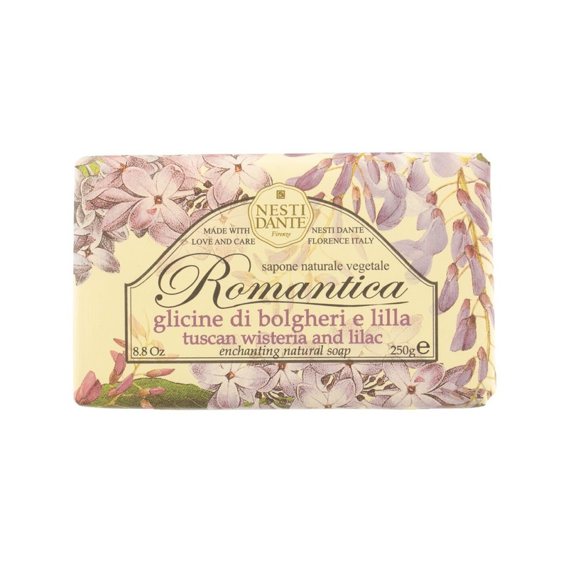 Romantica Tuscan Wisteria & Lilac Soap 250g