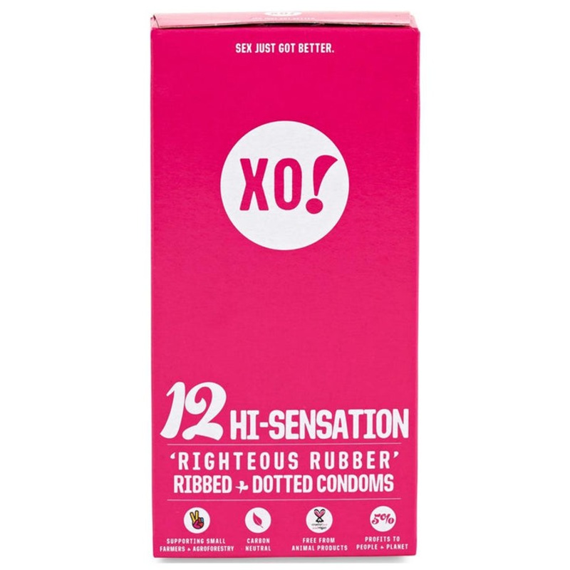 Righteous Rubber Condoms – Hi-Sensation 12 units