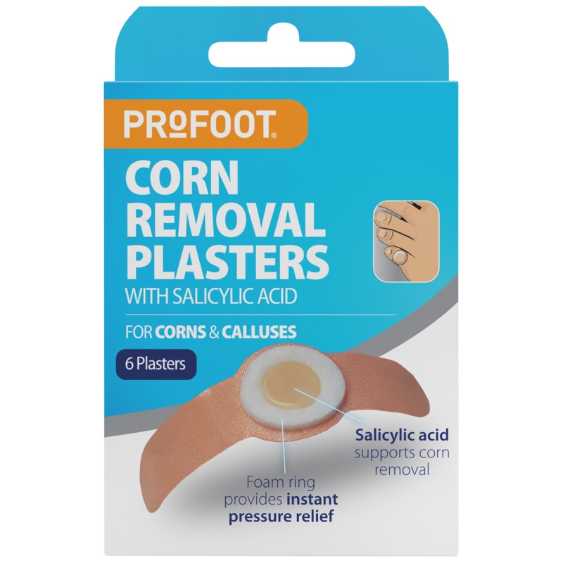 Corn Removal Plasters 6 Unit