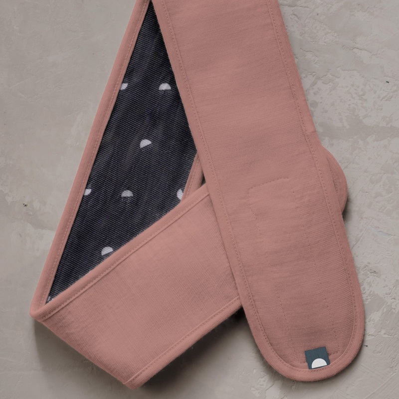 Merino Jersey Spa Headband – Coral Peony