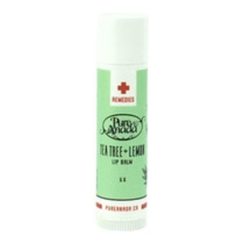 Tea Tree & Lemon – Pure Anada Natural Lip Balm 5ml