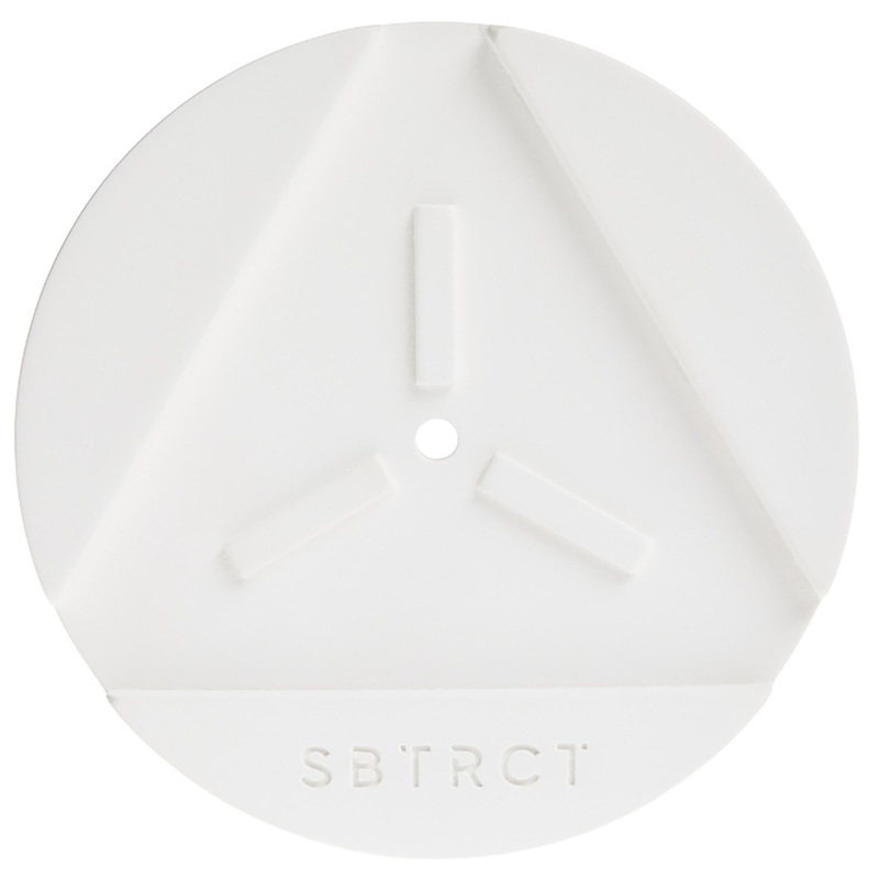*White Diatomite Dish for Clarifying Facial Exfoliator