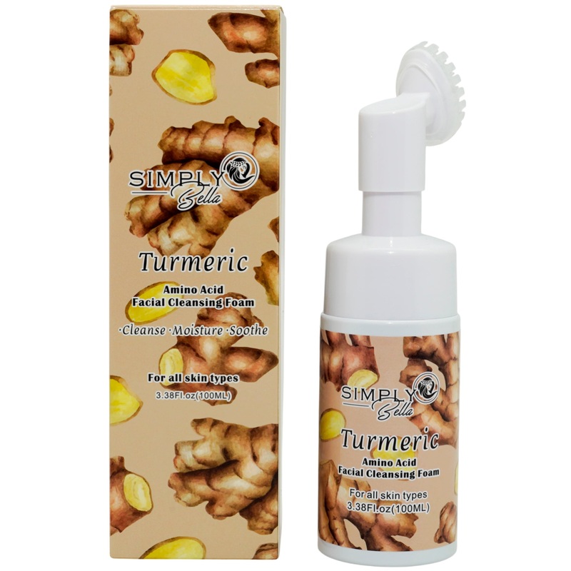 Simply Bella Turmeric Amino Acid Facial Cleansing Foam – Wholesale 5 Units (FC1024)