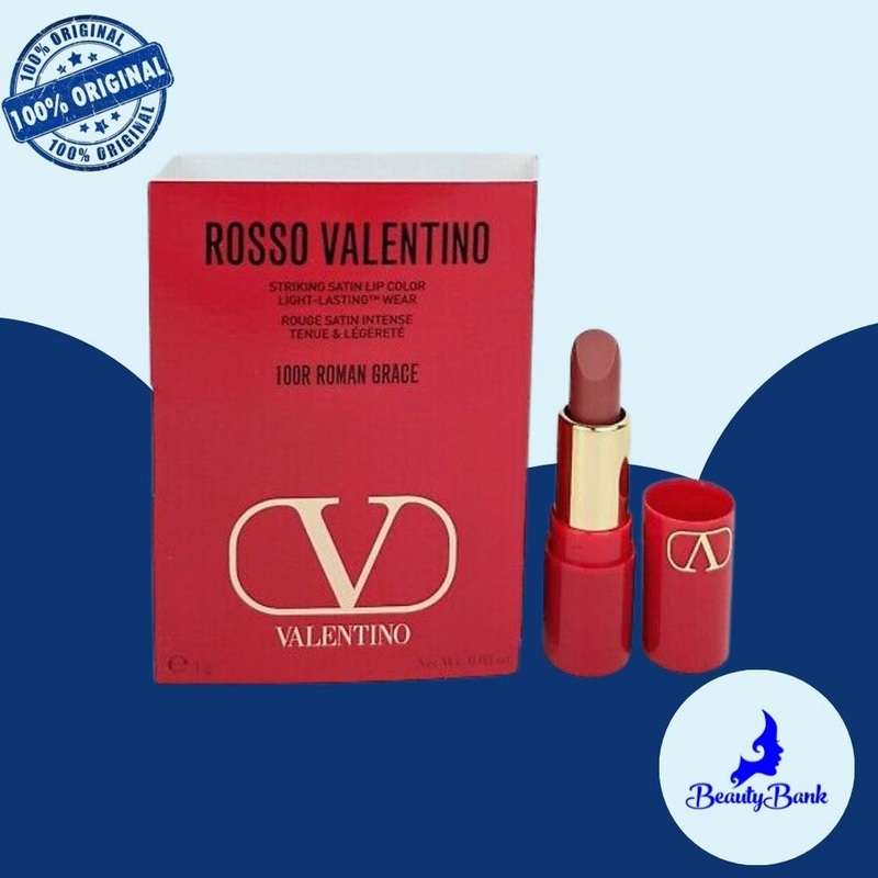 BEAUTY RESERVE – VALENTINO BEAUTY ROSSO VALENTINO LIPSTICK TRAVEL SIZE 100R Roman Grace