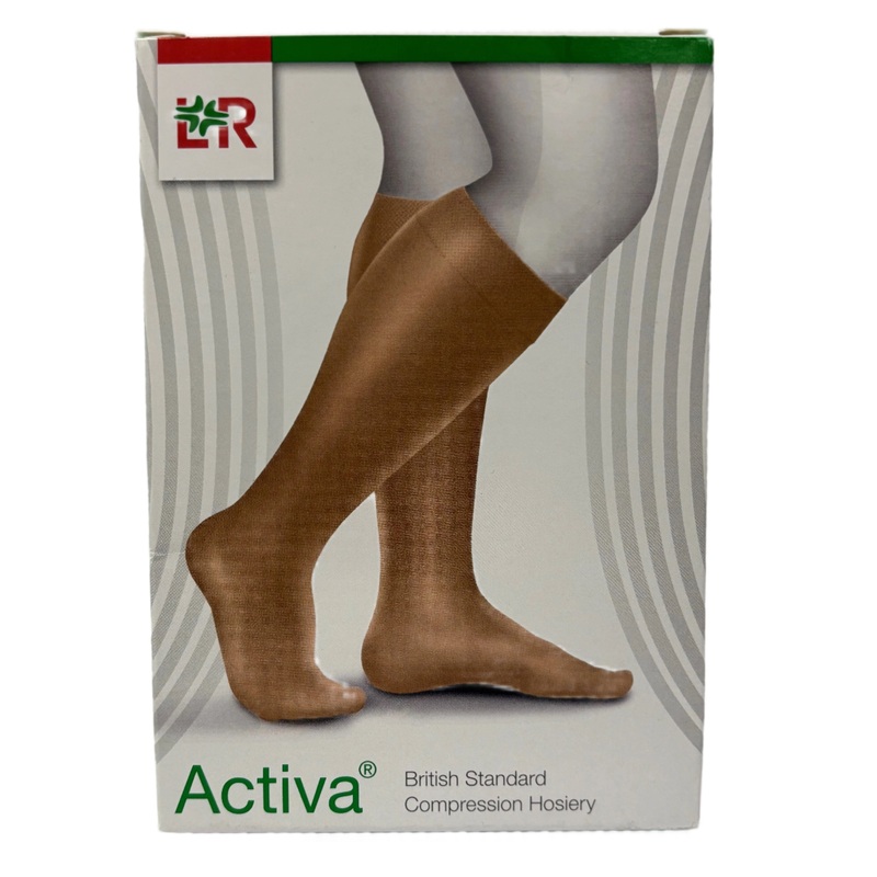 Below Knee Stockings Class 2 Honey XL 1 pair XL Honey