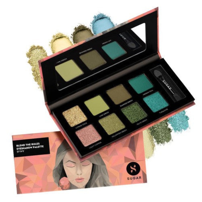 Blend The Rules Eyeshadow Palette – 07 Ivy (Enchanting Emeralds)