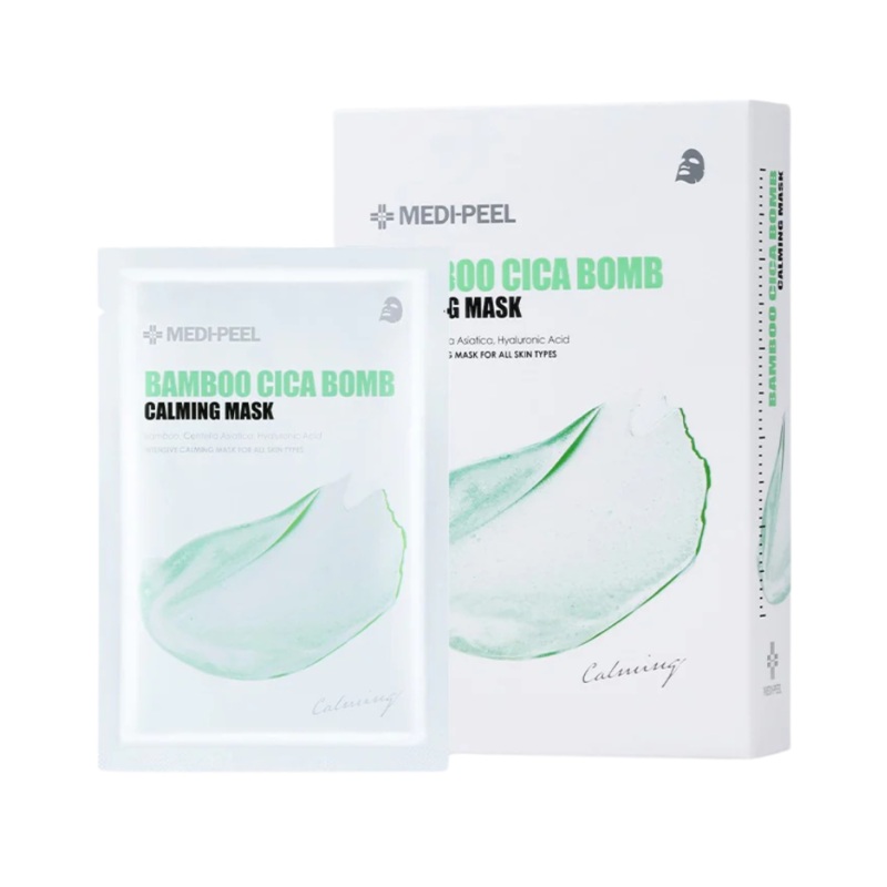 MEDI-PEEL Bamboo Cica Bomb Calming Mask 10ea