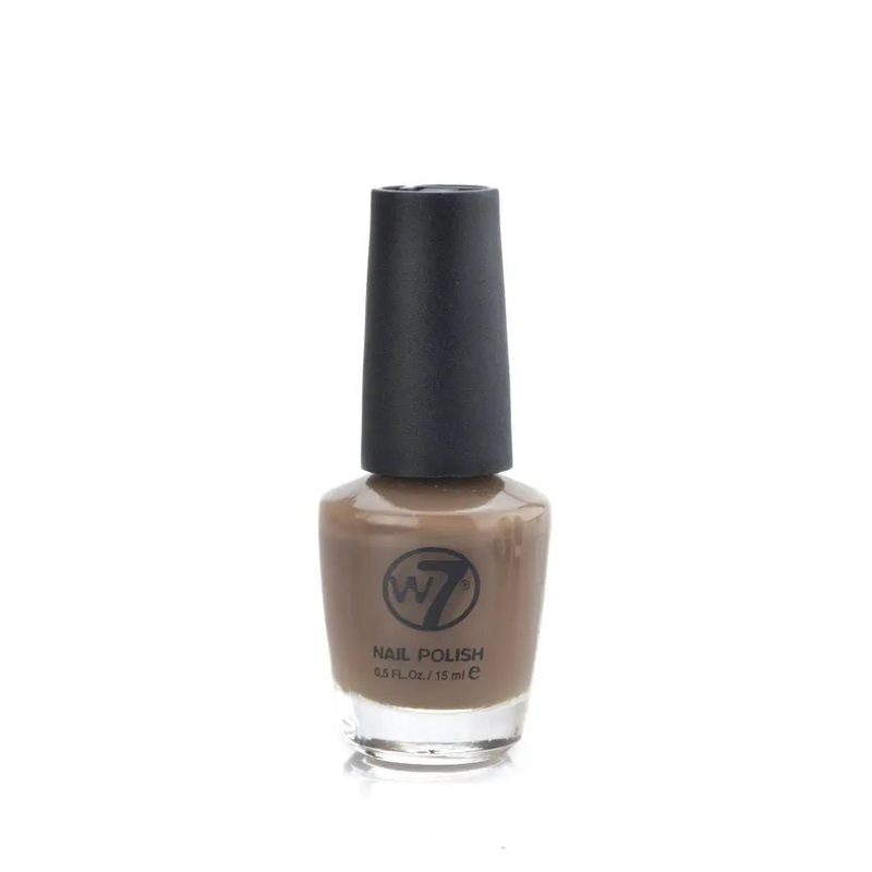 W7 Cosmetics Brown/Nude Nail Polish 15ml – Suede