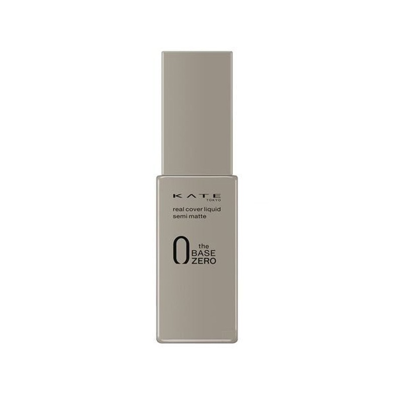 KATE Real Cover Liquid Foundation Semi-Matte 6 Shades 00 White Snow