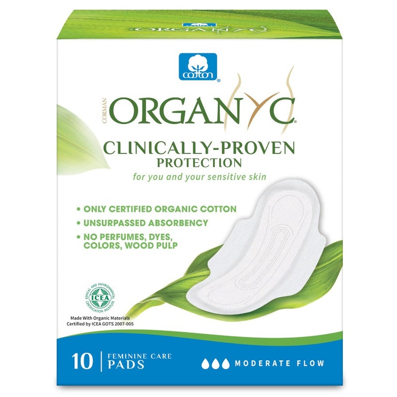 Sanitary Pads Moderate Flow 10 pads