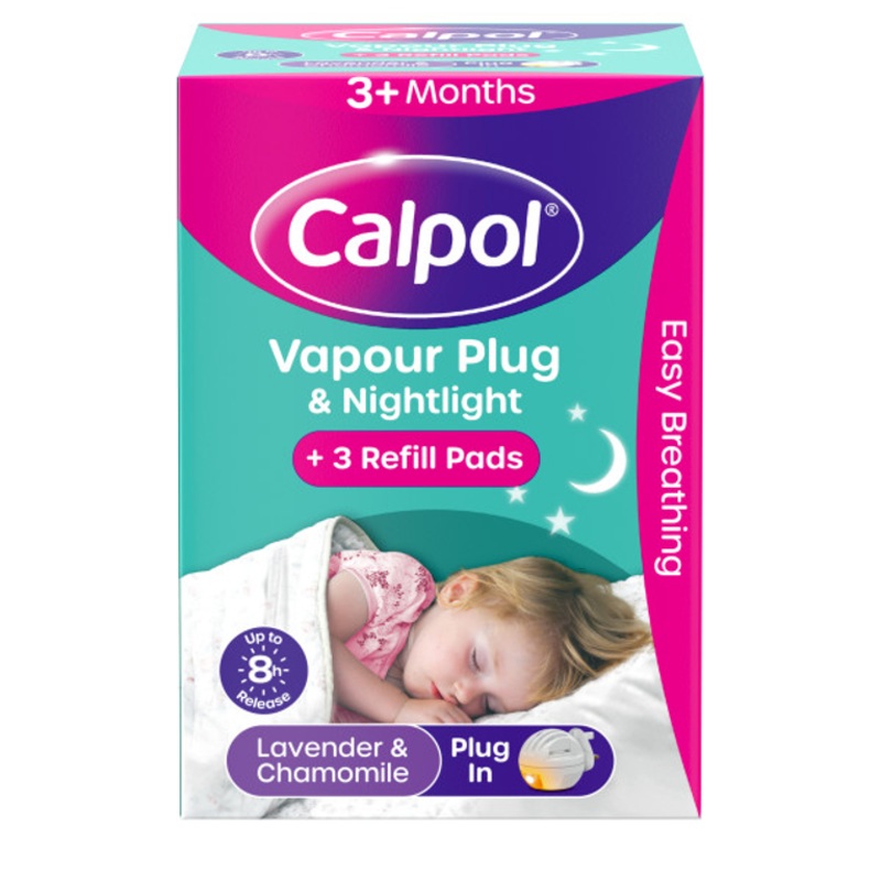 Vapour Plug & Nightlight +3 Refill Pads