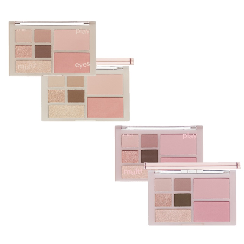 ETUDE Play Multi Eyes Palette 7.2g ~ 7.4g Is It a Warmtone Palette?