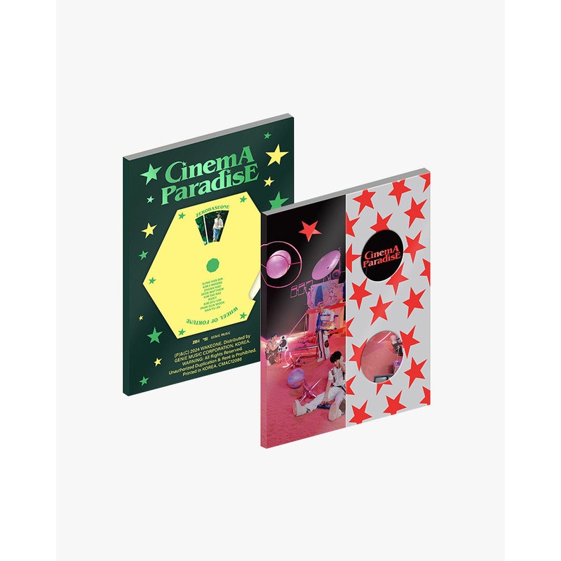 ZEROBASEONE – 4TH MINI ALBUM [CINEMA PARADISE] (2 Versions) ROMANCE Ver.