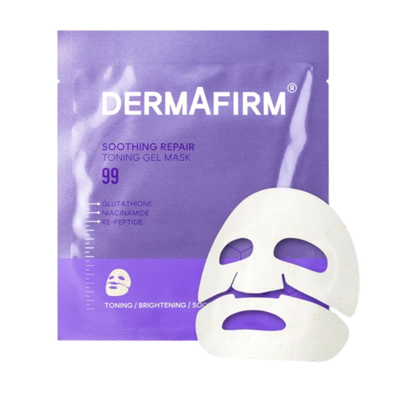 DERMAFIRM Soothing Repair Toning Gel Mask R4 (4 Sheet)