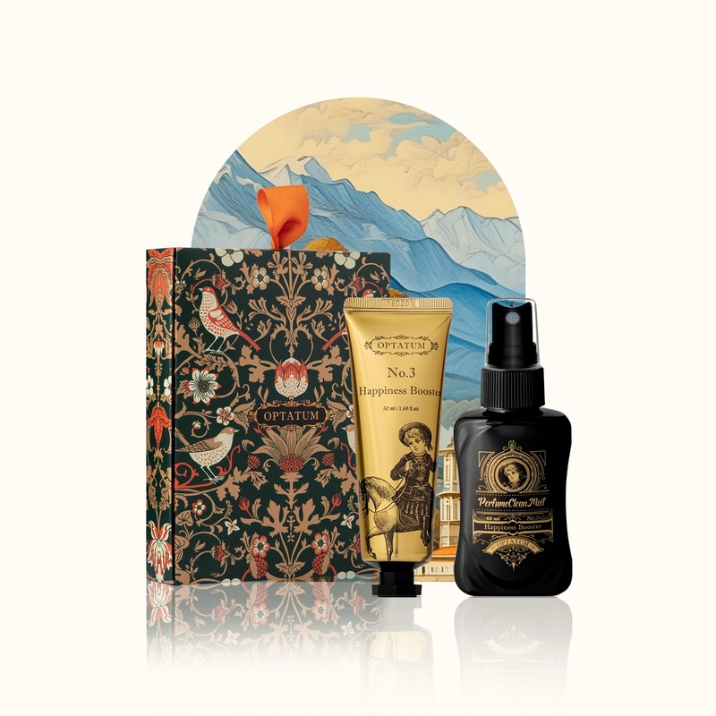 [Gift Packaging] OPTATUM Perfume Hand Cream & Clean Mist Set [Aquarius] Tange Surprise