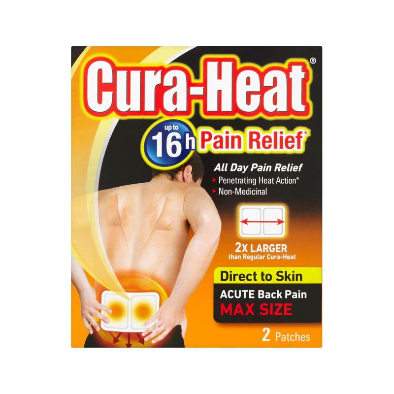 Pain Relief Acute Back Pain Max Size Patches 2 patches
