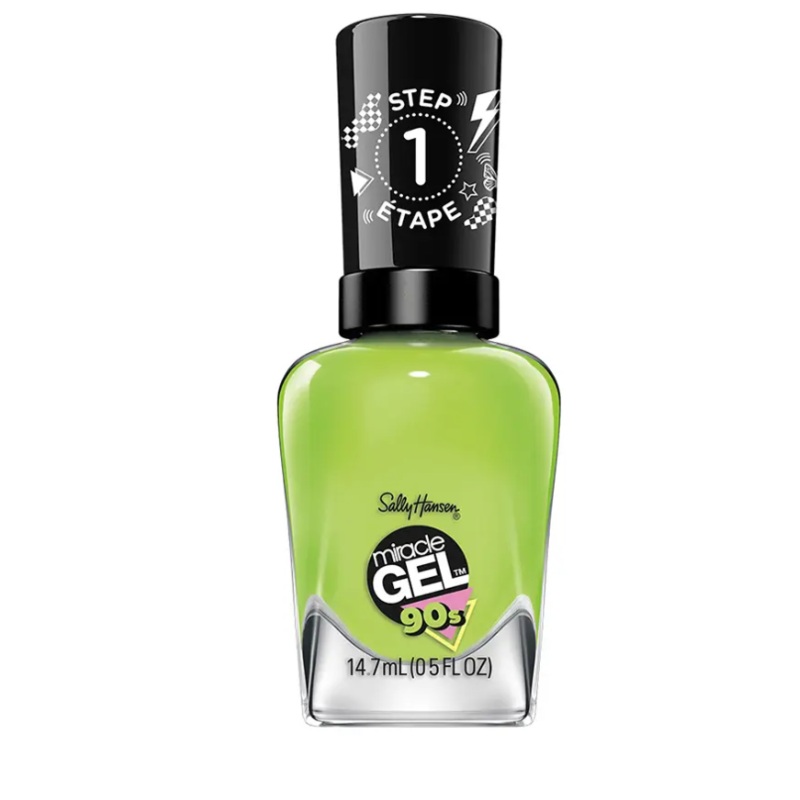 Sally Hansen Miracle Gel 90s Nail Polish 890 Toadally Buggin
