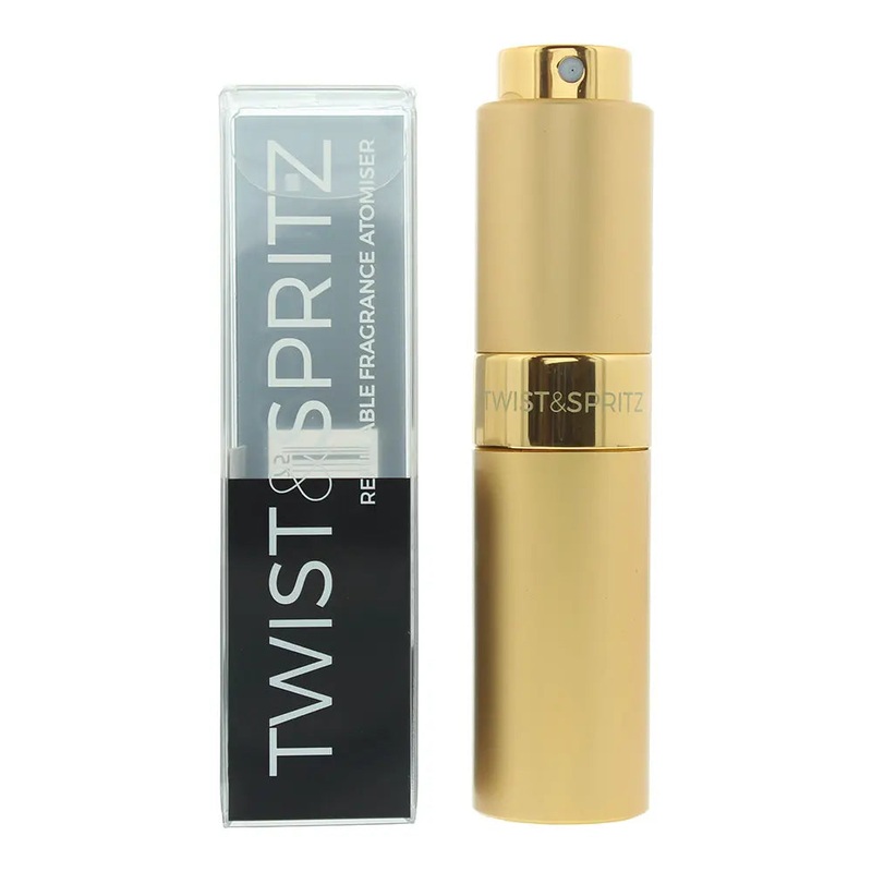 Twist  Spritz Atomiser Refilable Rose Gold Spray 8ml