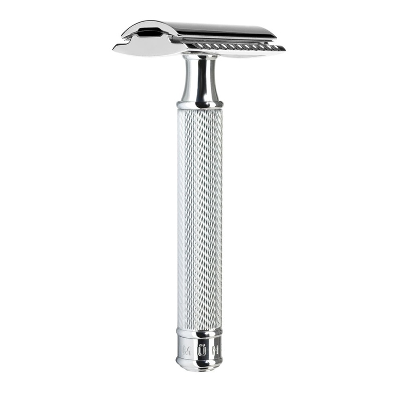 Traditional Chrome Safety Razor (Closed Comb) 1 item