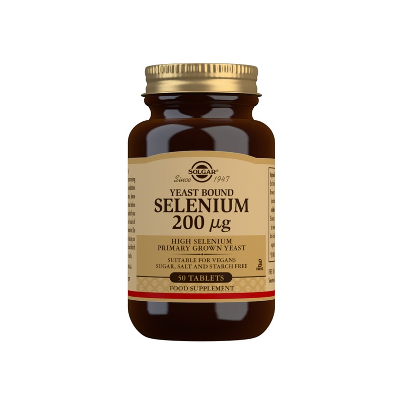 Yeast Bound Selenium 200g 50 tablets