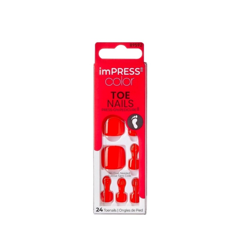 Kiss Impress Toe Color Unconditional 895