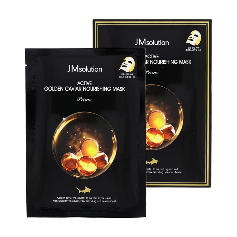 JM Solution Active Golden Caviar Nourishing Mask Prime 10ea