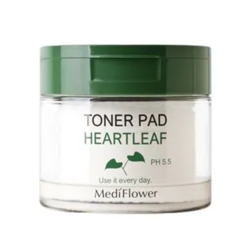 MediFlower Heartleaf Toner Pad 60pcs 60pcs