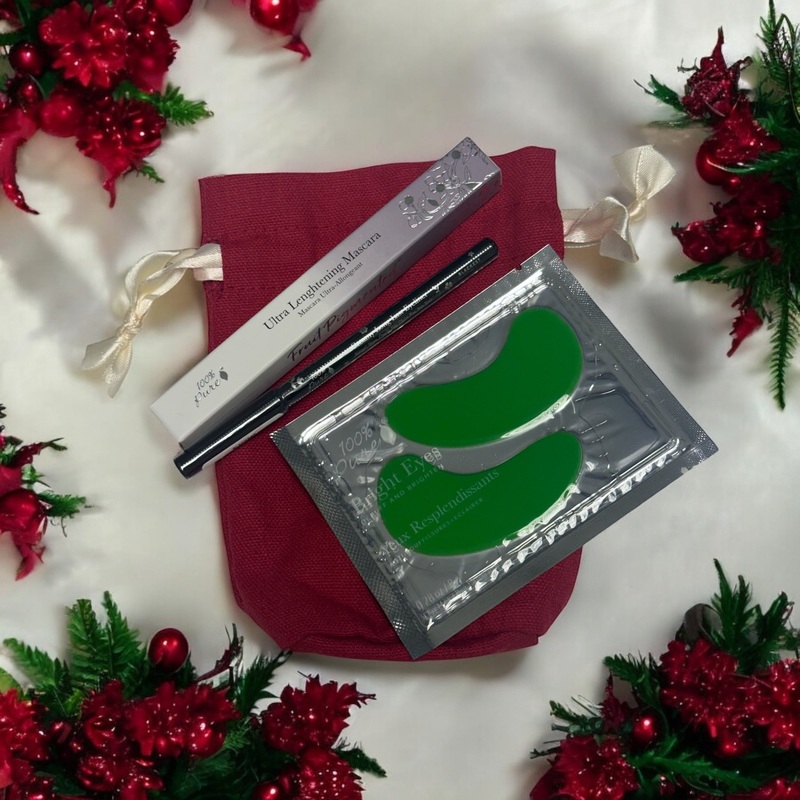 100% Pure – Bright Eyes | Red Gift Bag
