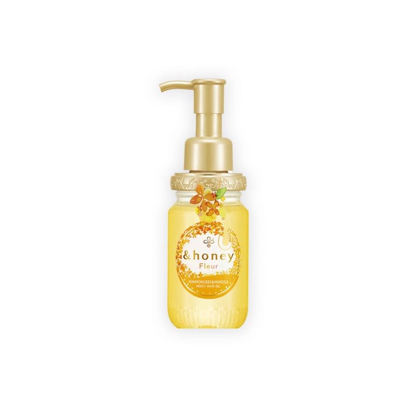 &Honey Fleur Kinmokusei & Mimosa Moist Hair Oil