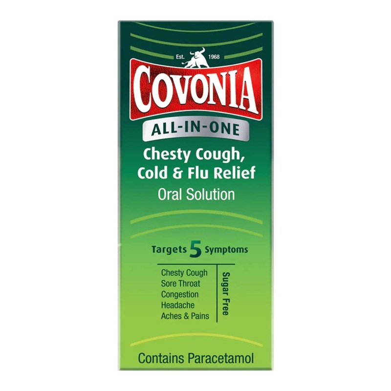 All In One Chesty Cough, Cold & Flu Relief 160ml