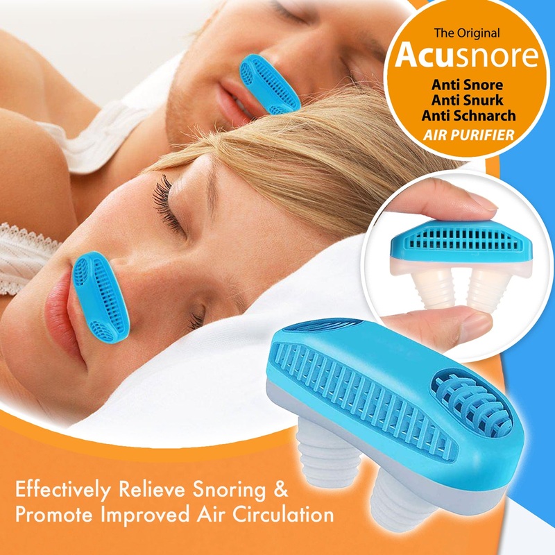 Acusnore Anti-Snore Air Purifier Device & Sleep Aid  Breathe Better, Sleep Deeper