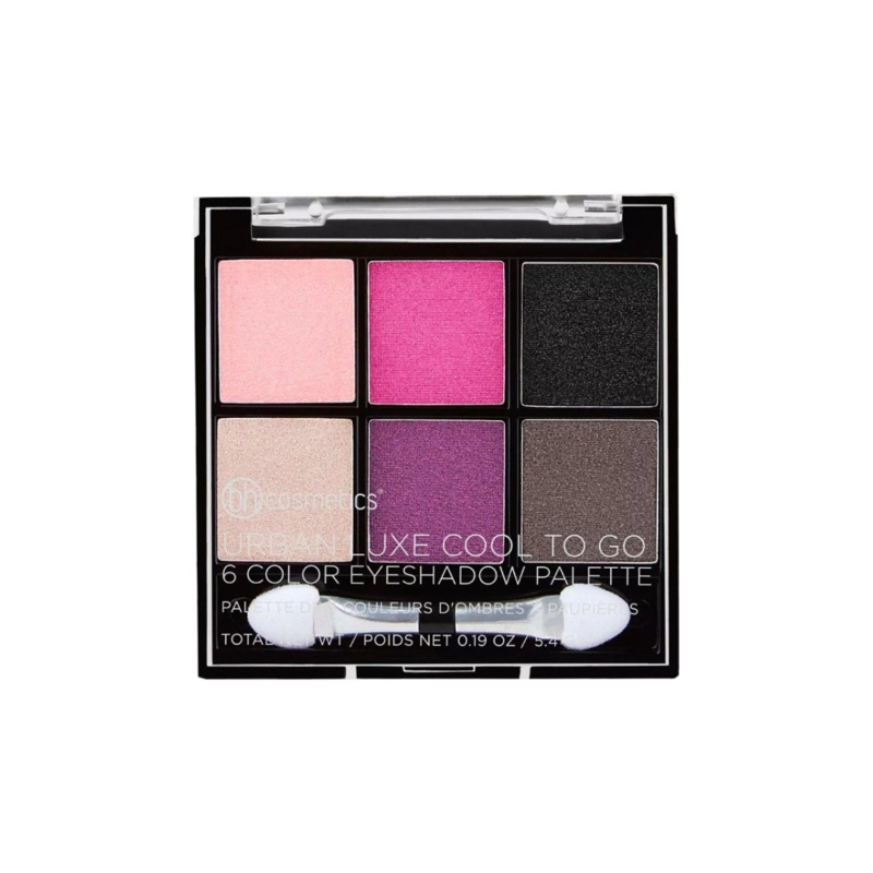 Urban Luxe Cool To Go 6-color Eyeshadow Palette Cool To Go